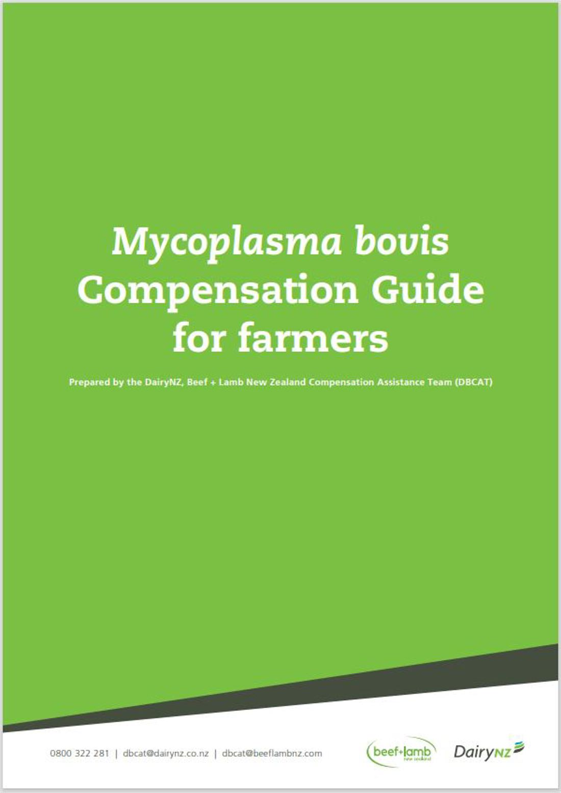 Mycoplasma Bovis Compensation Guide For Farmers Image