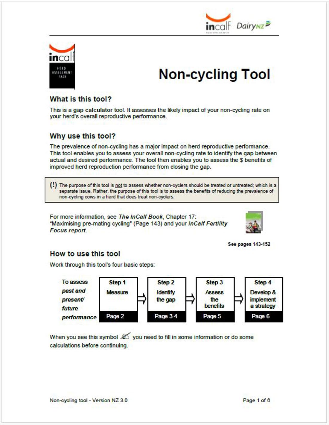 Incalf Non Cycling Tool Image